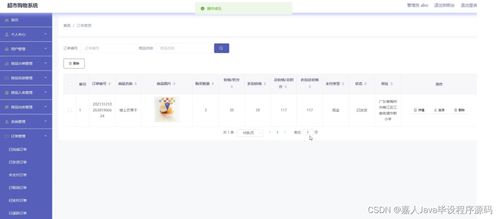 Spring Boot超市購物系統 畢業設計關鍵考慮因素與實現指南